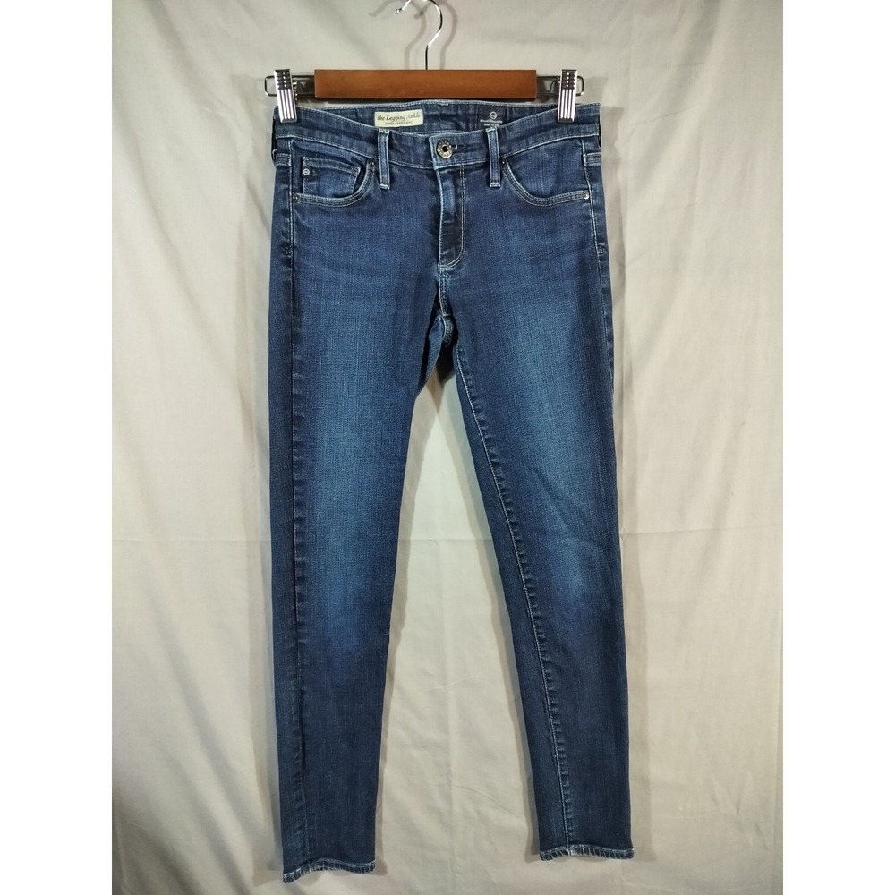 AG Adriano Goldschmied Legging Super Skinny Ankle Jeans Women 26 USA Denim